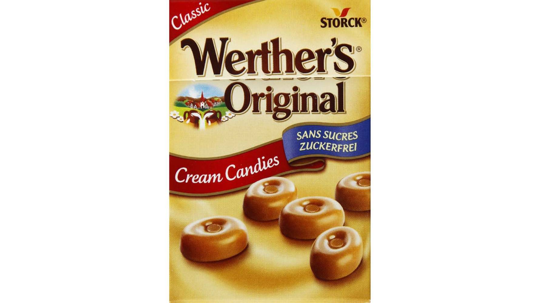 Werther's Original - Candies au caramel à la crème sans sucre