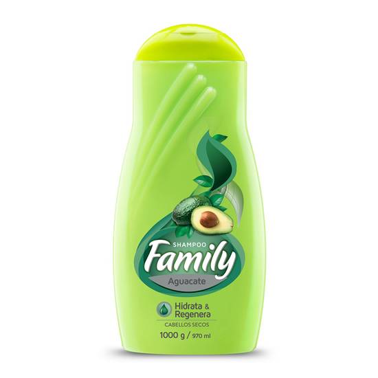 Shampoo Family Aguacate Cabello Seco 1 Lt