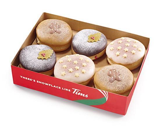 NEW! Festive Deluxe Donuts - 6 Box