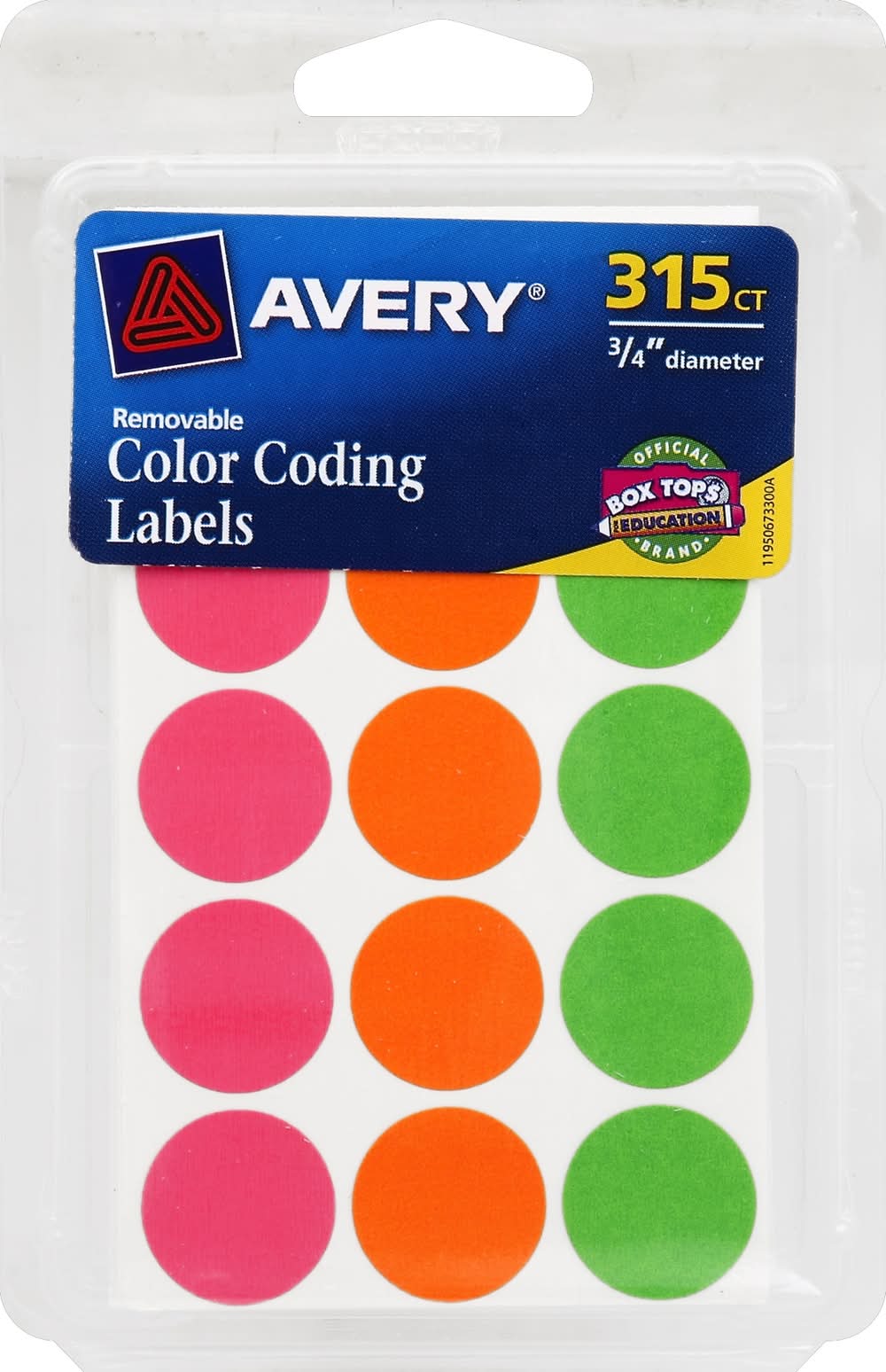 Avery Color Coding Lables (1 oz)