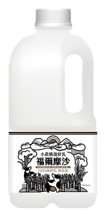 福爾摩沙小農精選鮮乳 1858ml※實際到貨效期約4天以上 <1858ml毫升 x 1 x 1Bottle瓶>