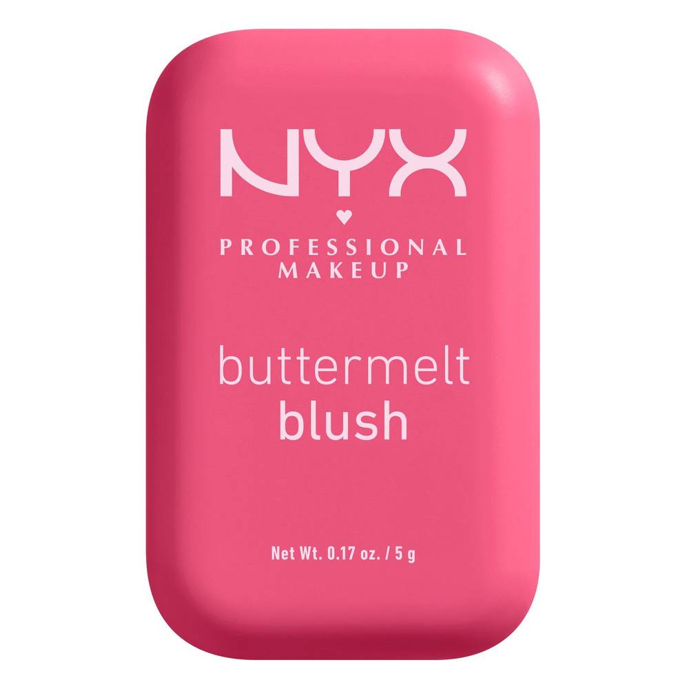 Nyx Professional Makeup Buttermelt Powder Blush Fade and Transfer Resistant Blush (01 my butta half)