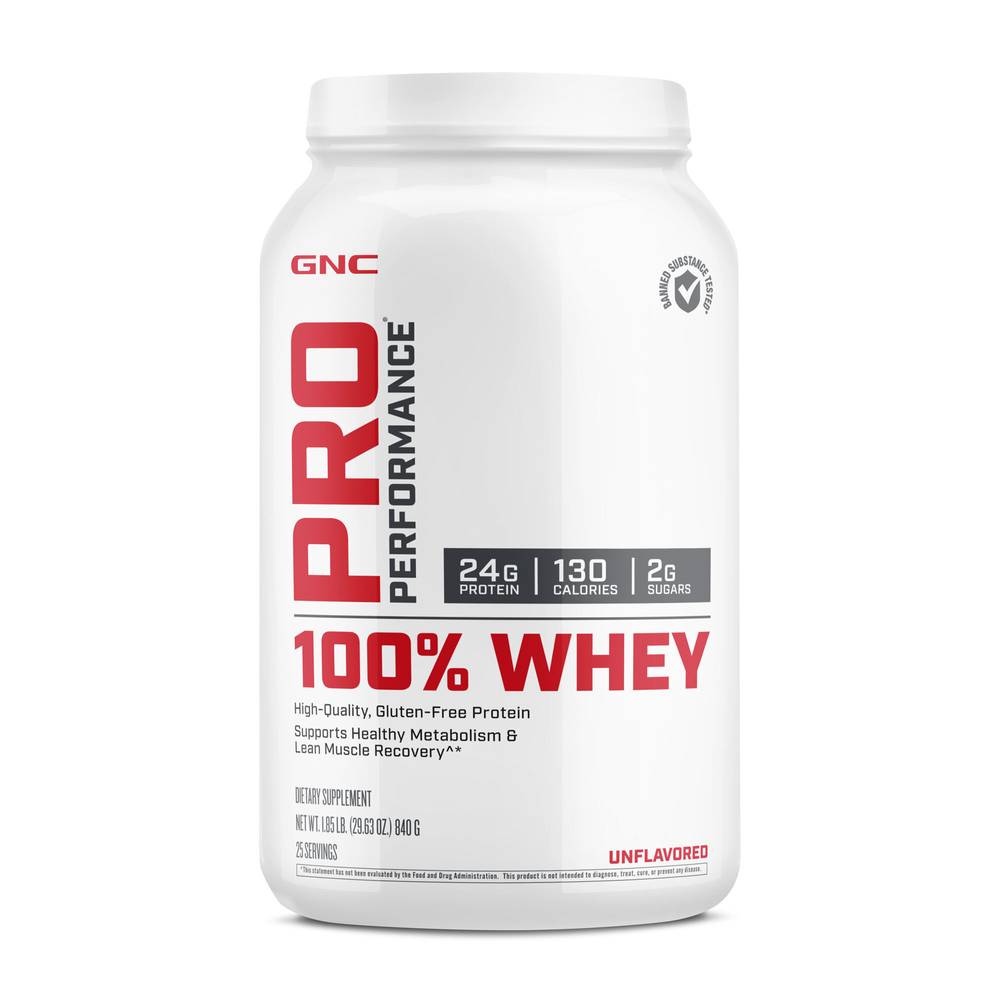 Gnc Pro Performance 100% Whey Protein Powder