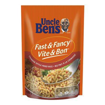 Uncle ben's riz frit à la chinoise, vite et bon (132 g) - chinese style fried rice, fast & fancy (132 g)