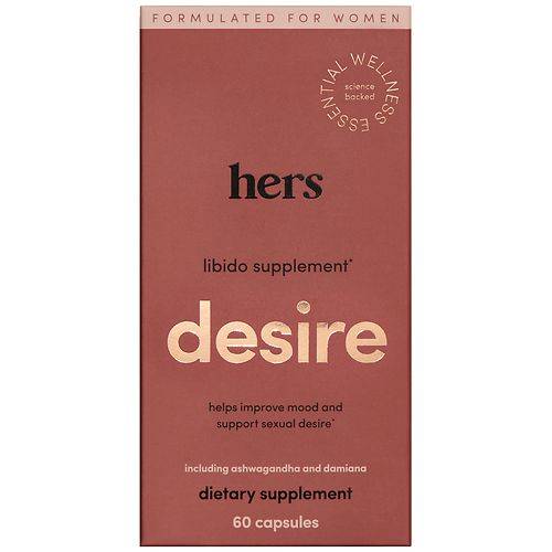 hers Desire Libido Supplement - 60.0 ea
