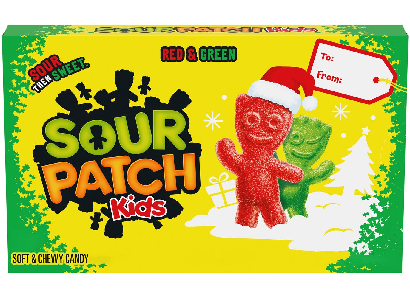 Sour Patch Kids Green & Red Soft & Chewy Candy (3.1 oz)
