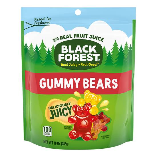 Black Forest Juicy Gummy Bears (fruit)