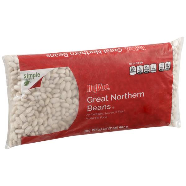 Hy-Vee Great Northern Beans (32 oz)