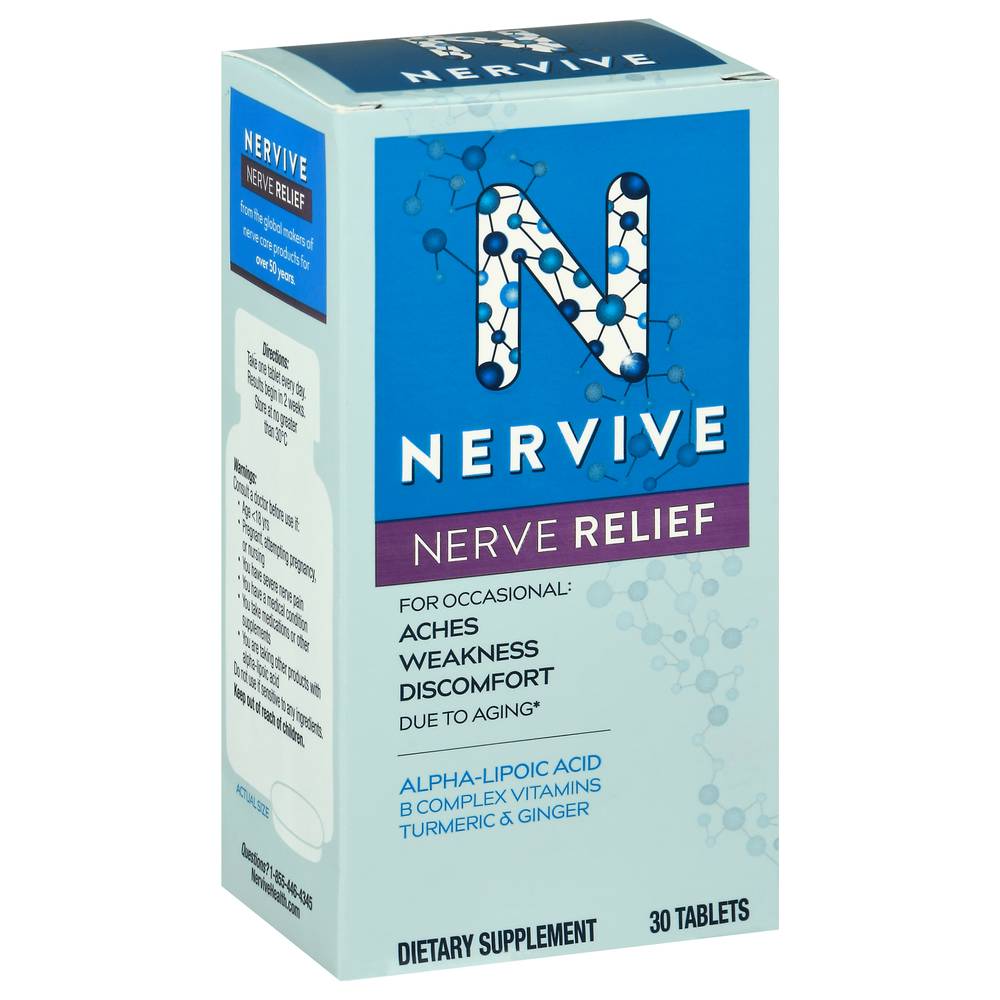 Nervive Tablets Nerve Relief (3.2 oz)