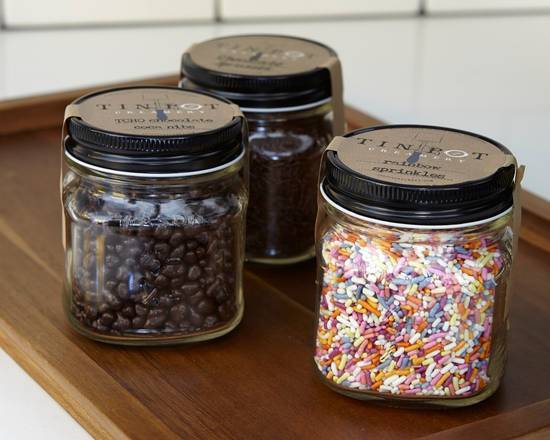 Order JAR OF TOPPINGS food online from Tin Pot Creamery store, Palo Alto on bringmethat.com
