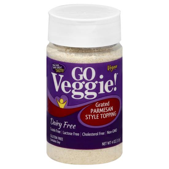 Go Veggie Vegan Grated Parmesan Style Topping