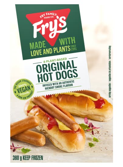 Fry's Plant-Based Original Hot Dogs (360g)