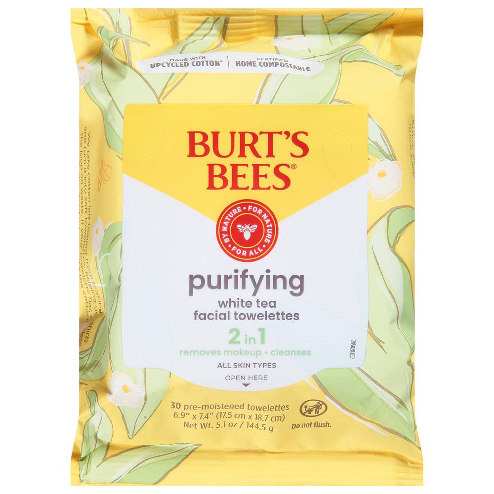 BURT'S BEES Purifying Facial Towelettes (159 g)