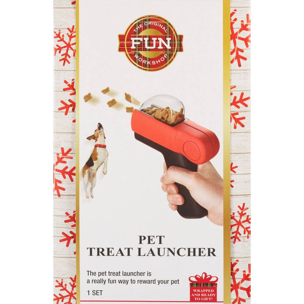 The Original Fun Workshop Pet Treat Launcher