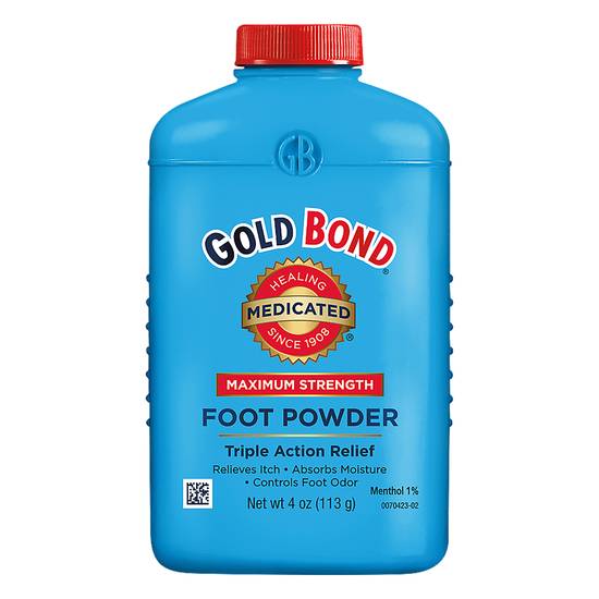 Gold Bond Medicated Maximum Strength Relief Foot Powder