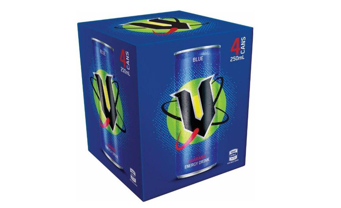 V Blue 250ml 4 Pack