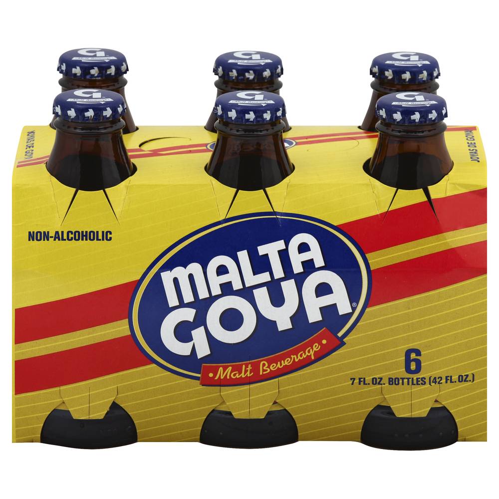 Goya Malt Beverage Beer (6 ct, 7 fl oz)