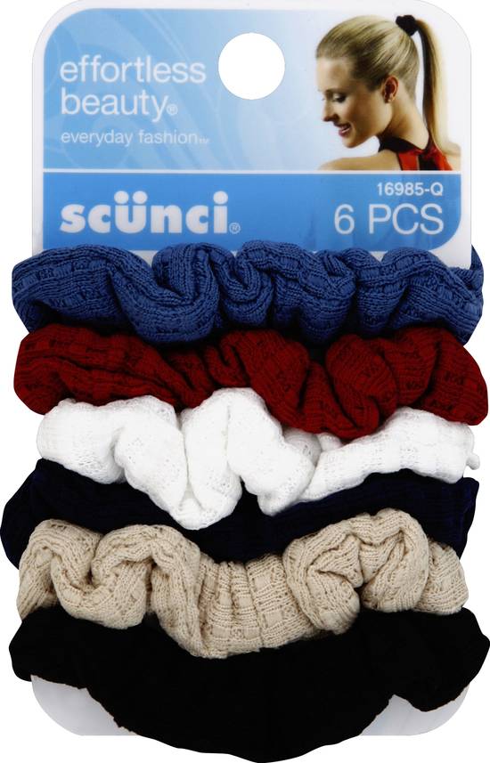 Scunci Textured Knits Scrunchies