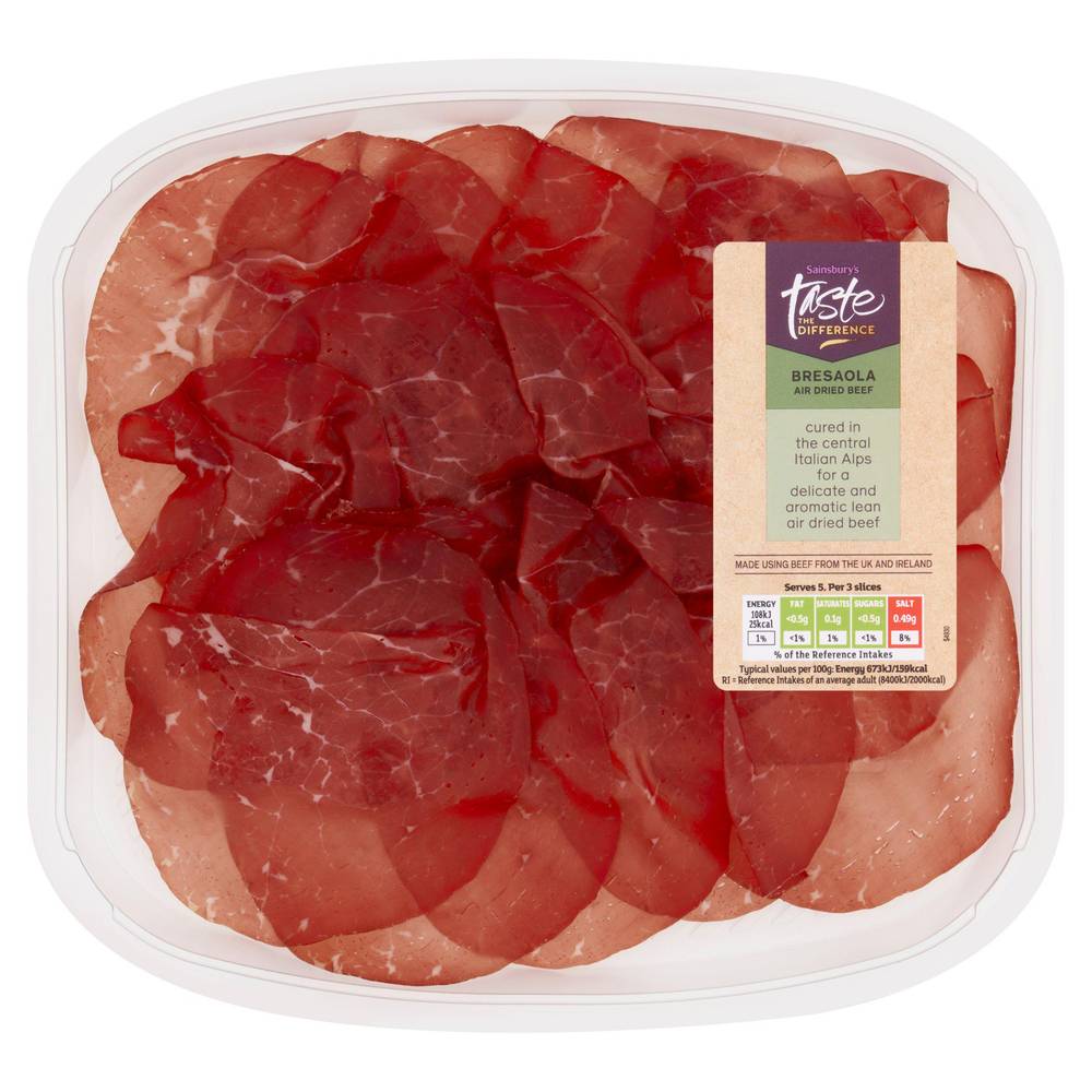 Sainsbury's Taste the Difference Italian Bresaola (80g)