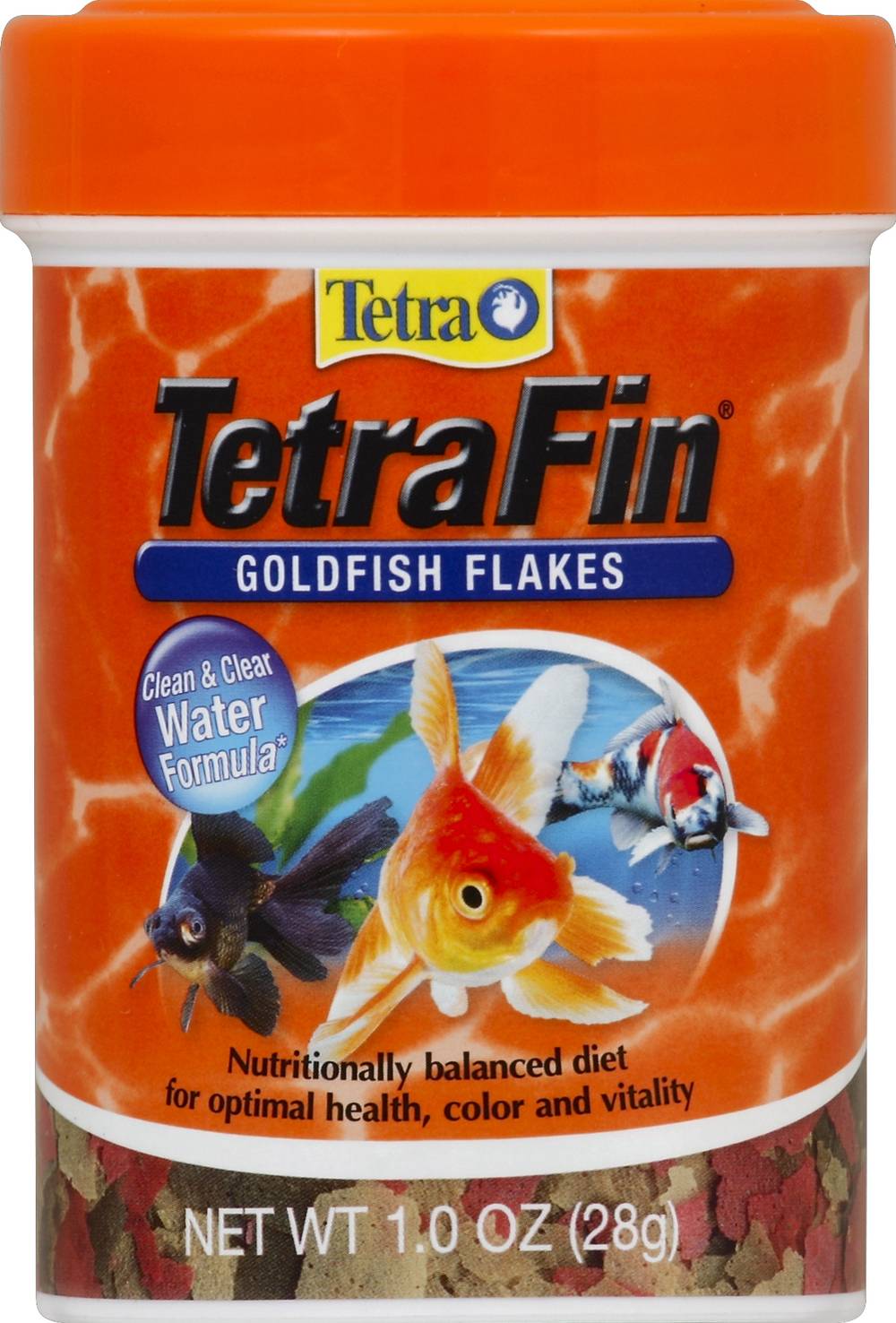 Tetra Goldfish Flakes Clean & Clear Water Formula (1 oz)