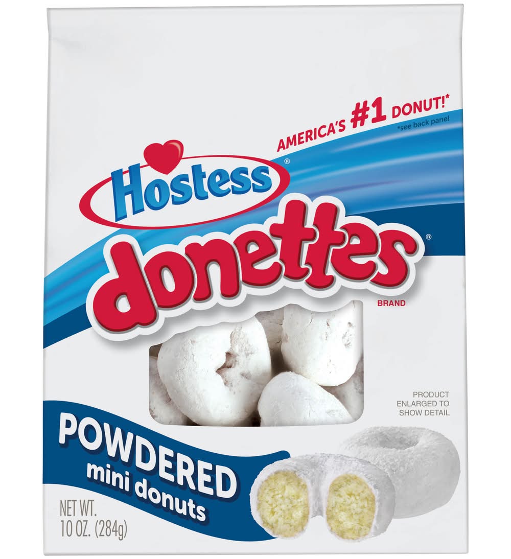 Hostess Donettes Powdered Mini Donuts (10 oz)
