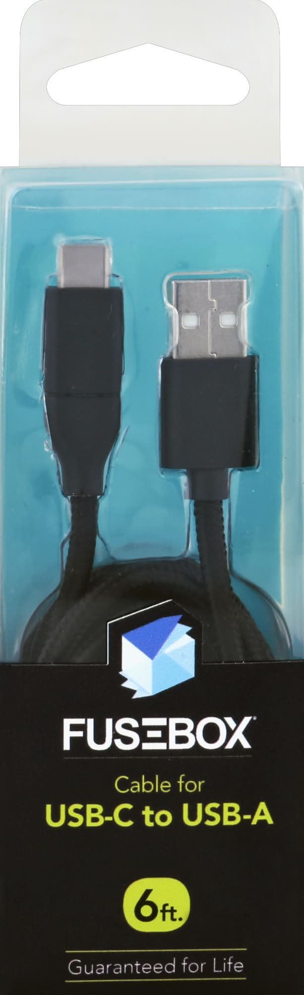 FuseBox Usb C To Usb a Cable, 6 ft