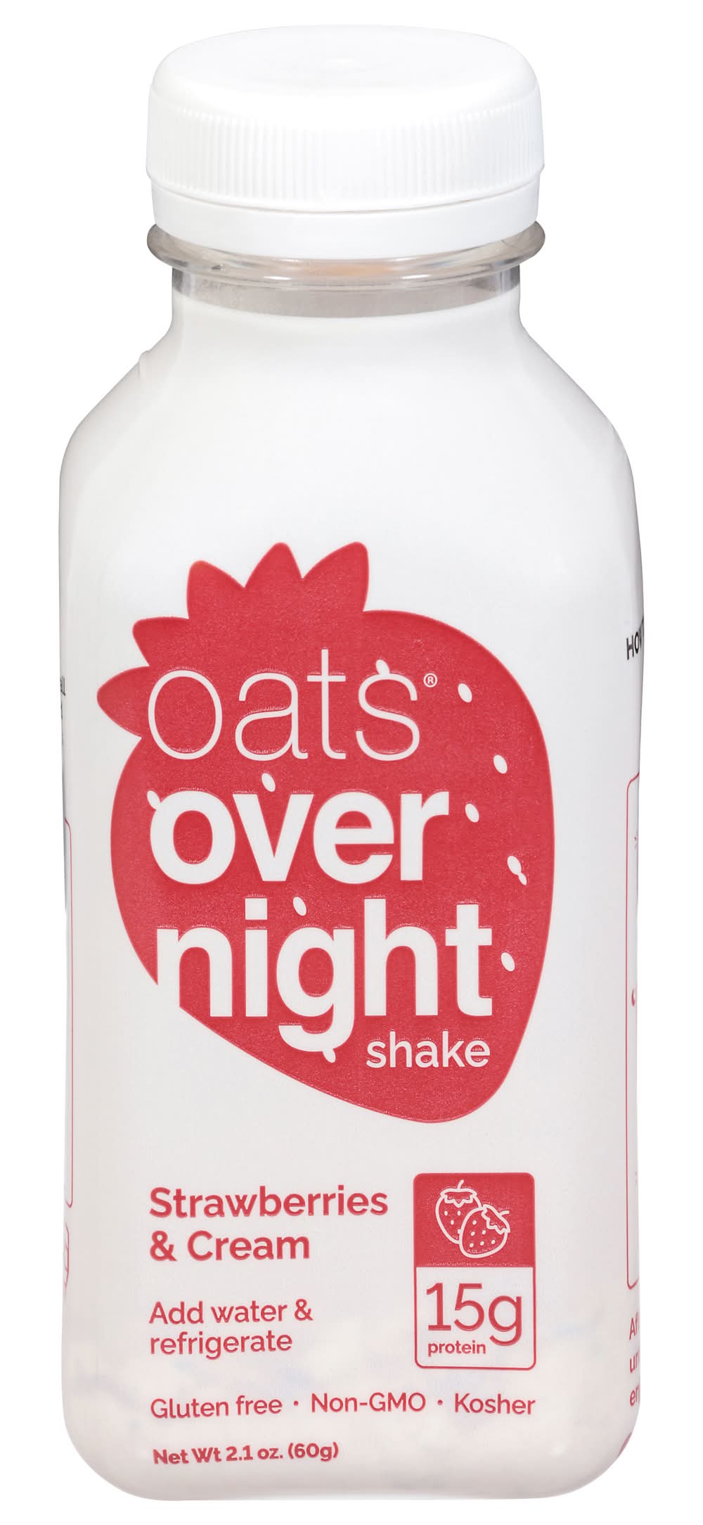 Oats Overnight Shake, Strawberries-Cream (22.2 fl oz)