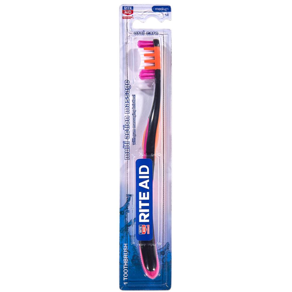 Rite Aid Multi Action Massage Toothbrush (medium)