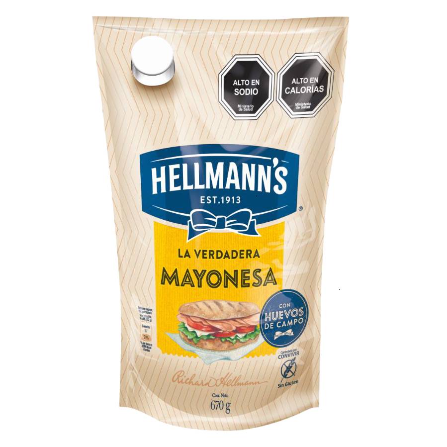 Hellmann's · Mayonesa (670 g)