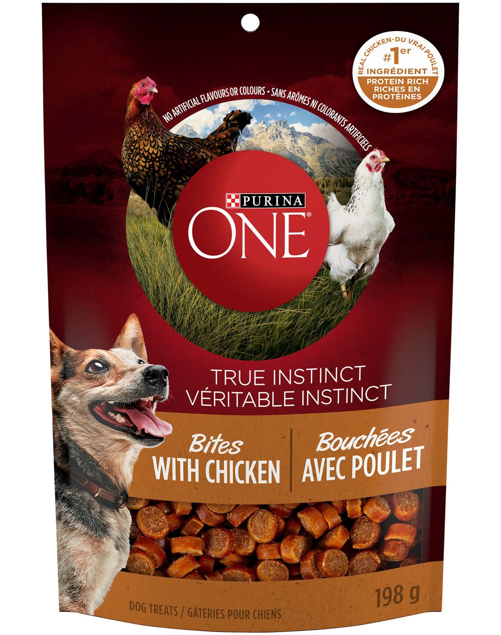 Purina One True Instinct Chicken Dog Treats (198 g)