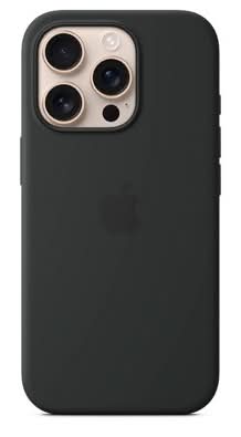 Apple Iphone 16 Pro Silicone Case With Magsafe, Black