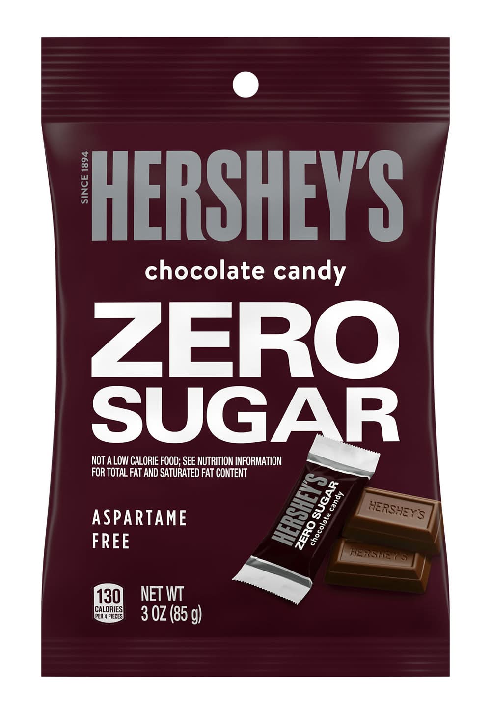 Hershey's Zero Sugar Chocolate Candy (3 oz)