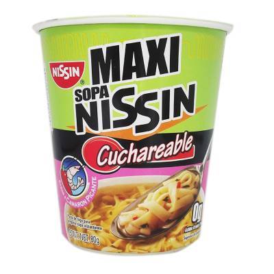 Comprar Sopa Instantanea NISSIN Hot Sauce Sabor Camaron Picante Vaso - 64gr