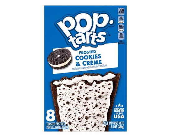 Pop-Tarts · Frosted Cookies & Creme Toaster Pastries (8 pastries)