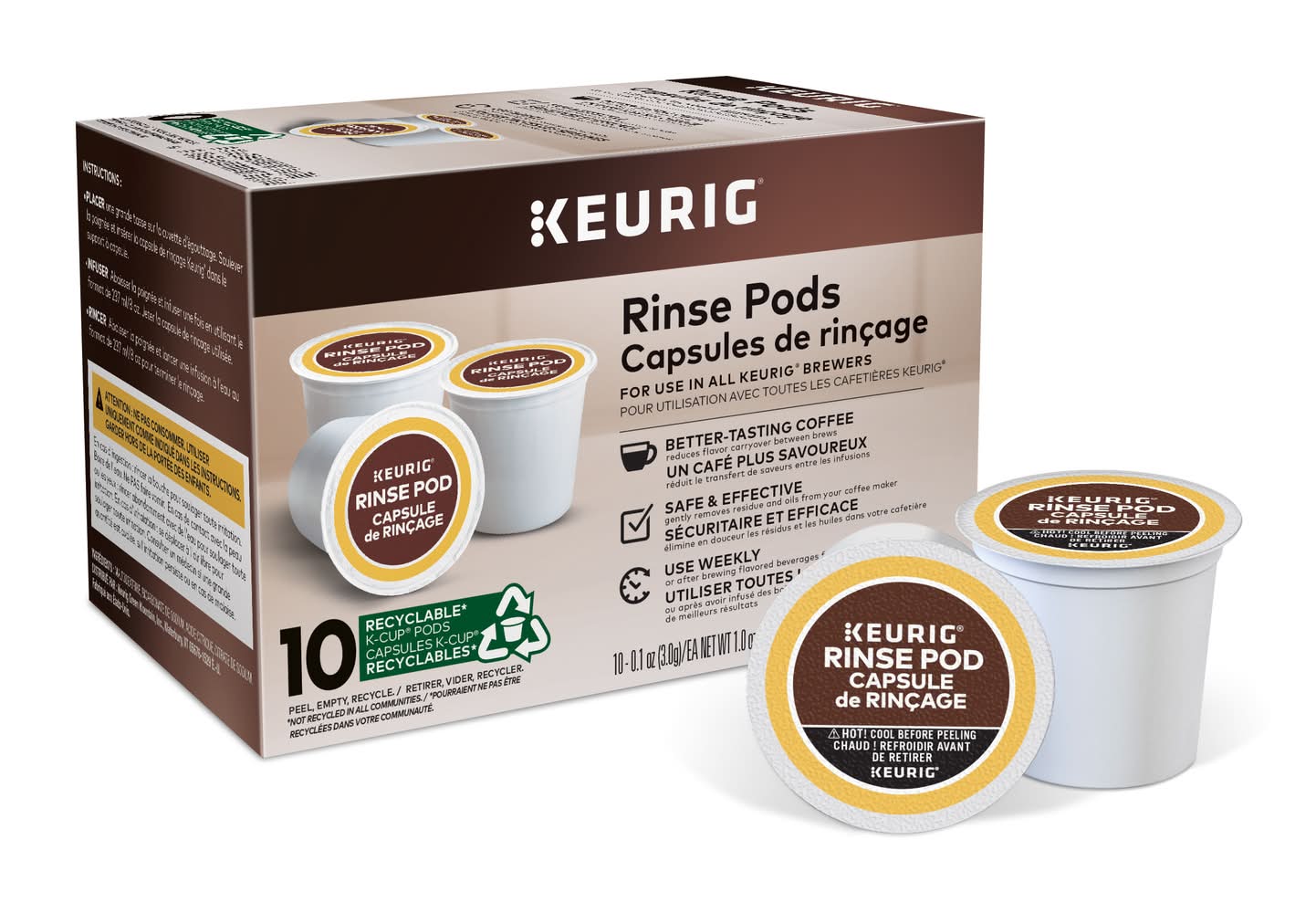 Keurig Rinse Pods (10 x 3 g)