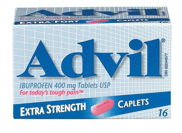 Advil Extra Strength Ibuprofen Caplets 400 mg (16 ct)