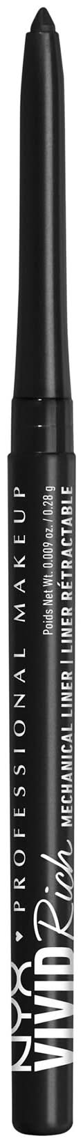 NYX Professional Makeup Vivid Rich Mechanical Eye Pencil, 16 Always Onyx (0.28 g)