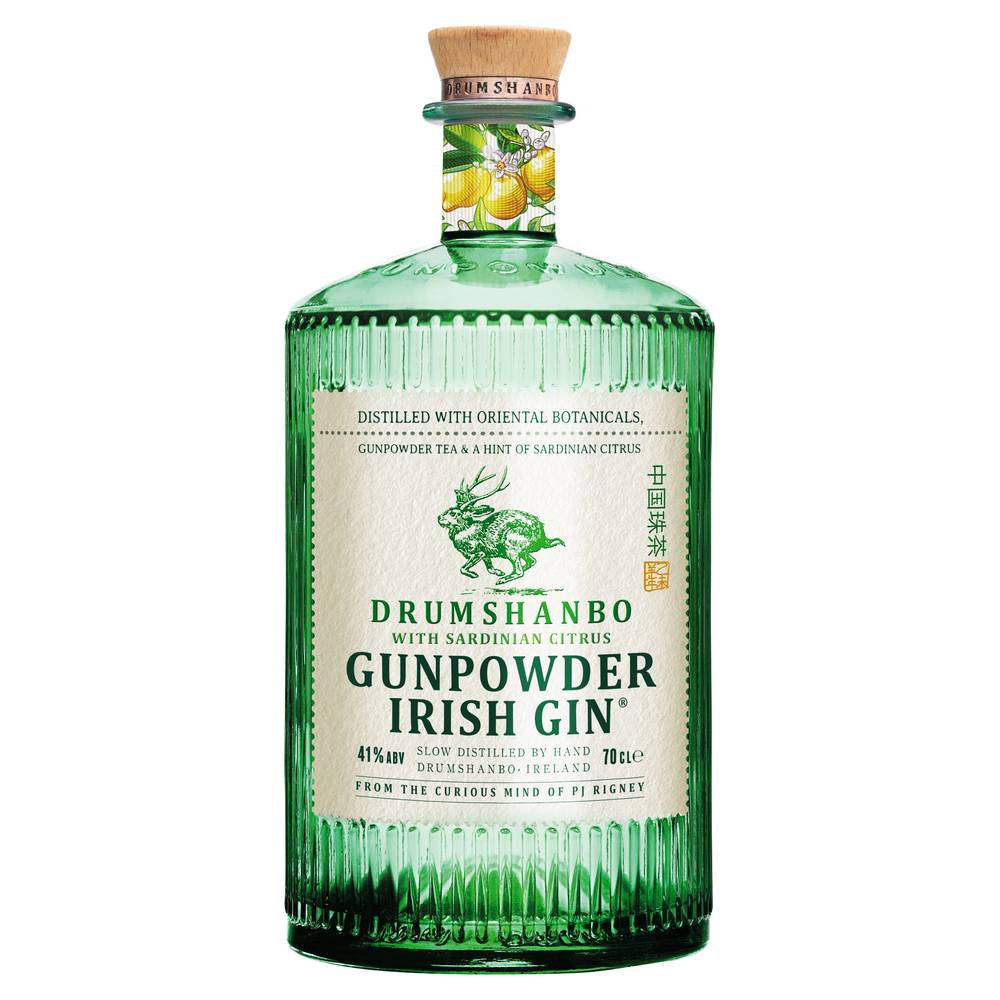 Drumshanbo Gunpowder Sardinian Citrus Irish Gin (750 ml)