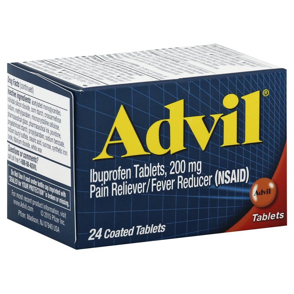 Advil Coated Tablets 20-Count