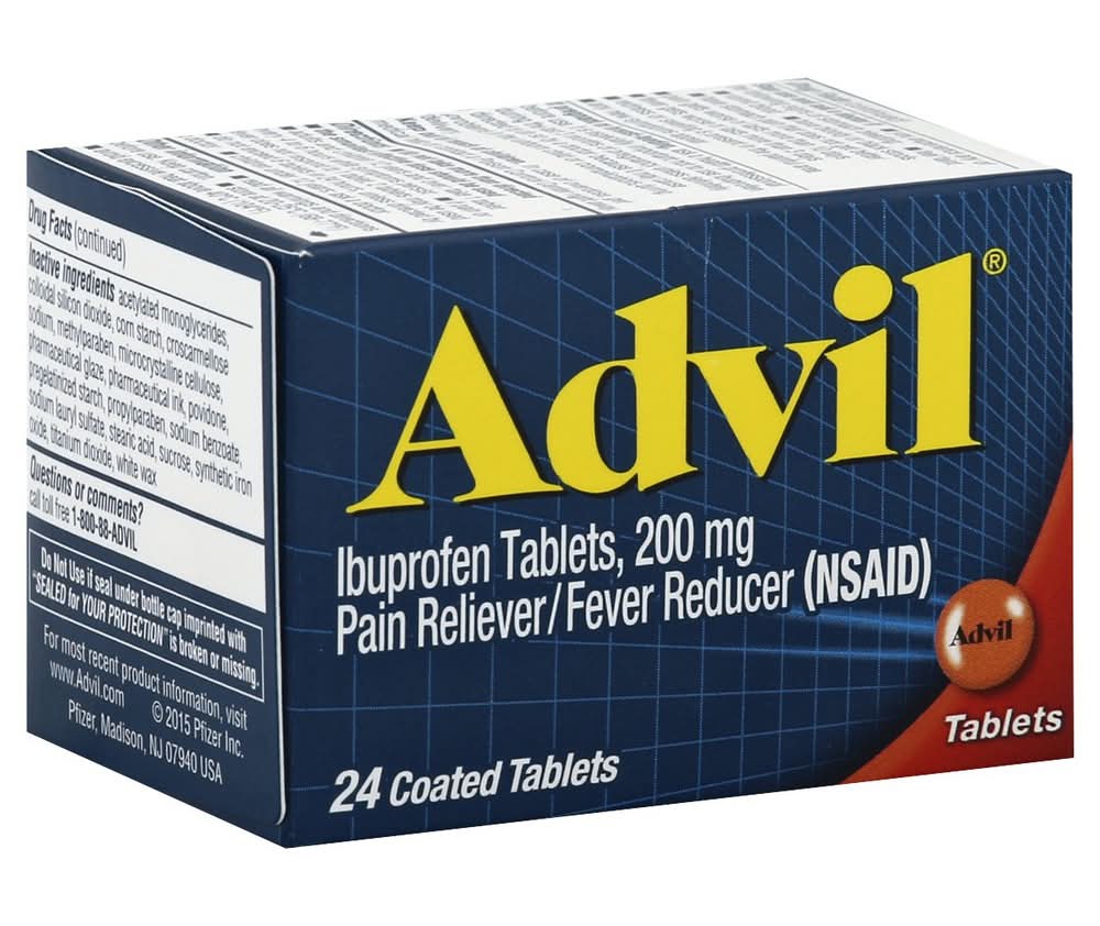 Advil Coated Tablets 20-Count