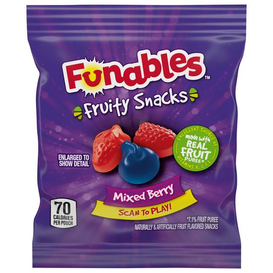 Funables Value pack Mixed Berry Fruity Snacks (22 ct)