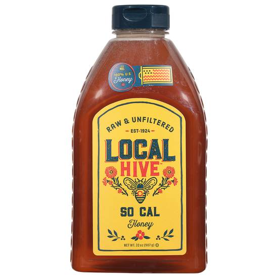 Local Hive So Cal Raw & Unfiltered Honey