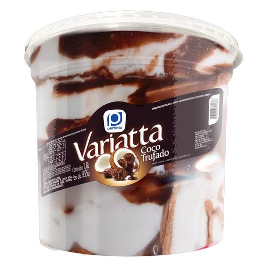 Perfetto sorvete sabor coco trufado variatta