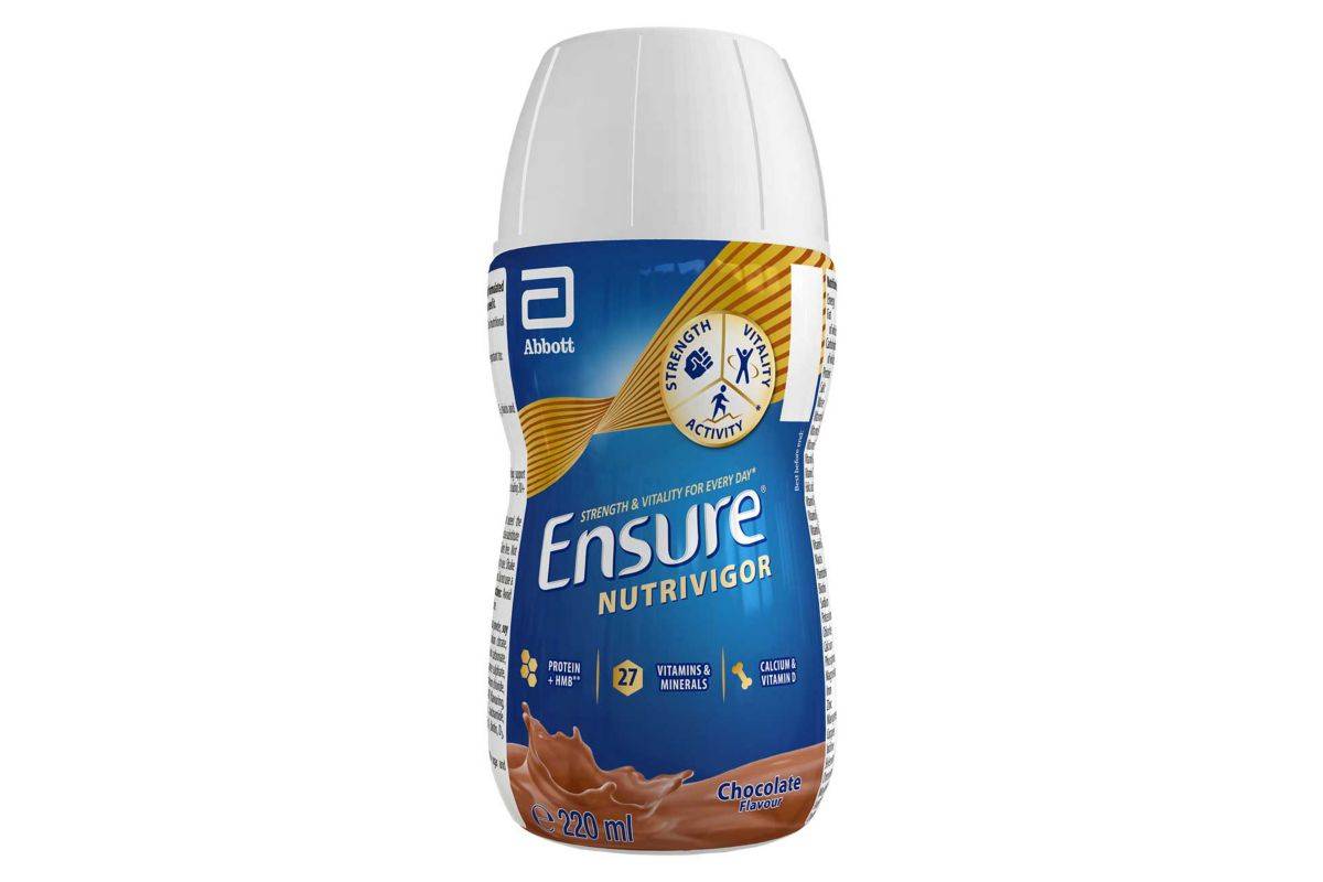 Ensure Nutrivigor Shake Chocolate RTD 220g