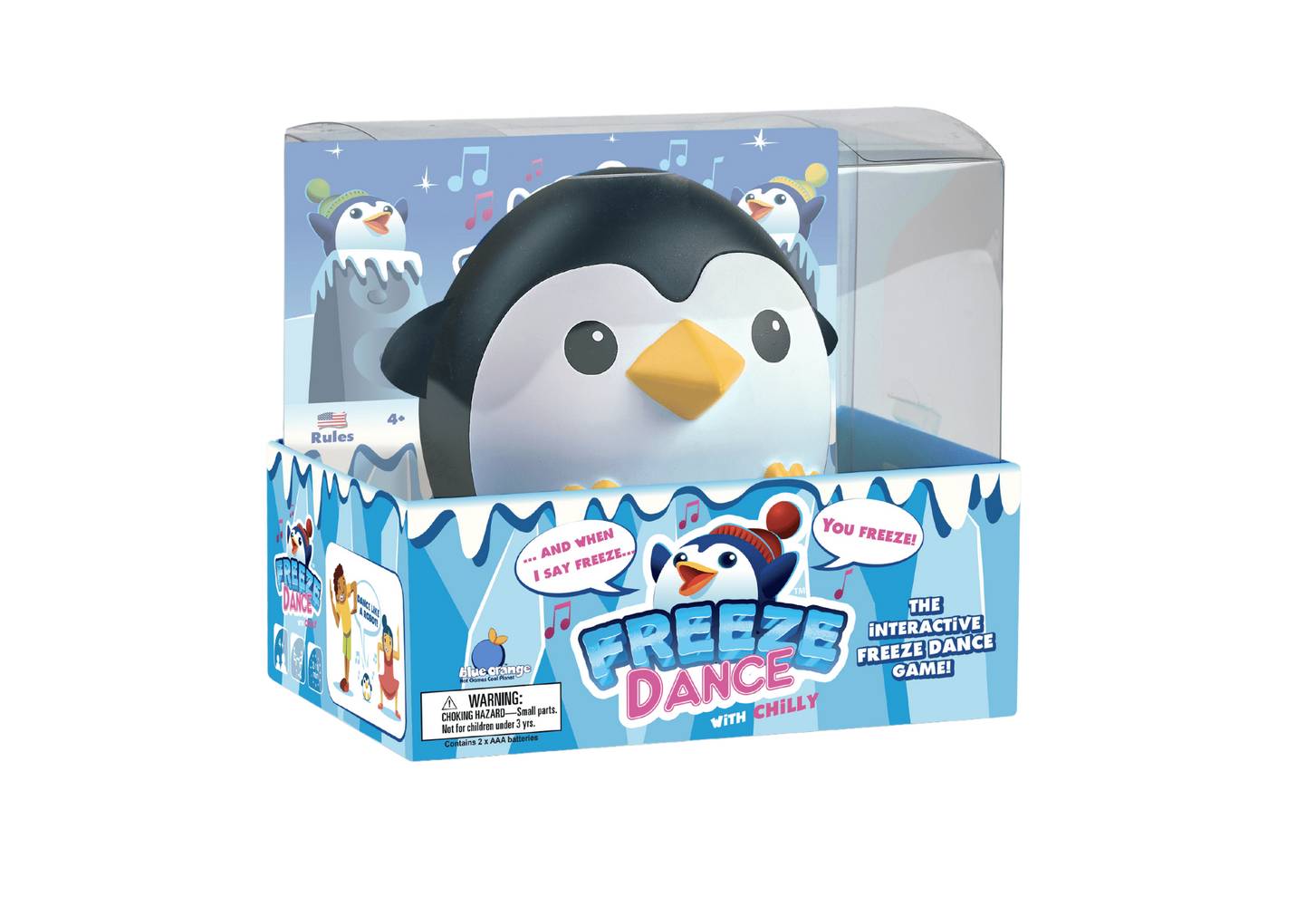 Blue Orange Games Freeze Dance With Chilly Interactive Game