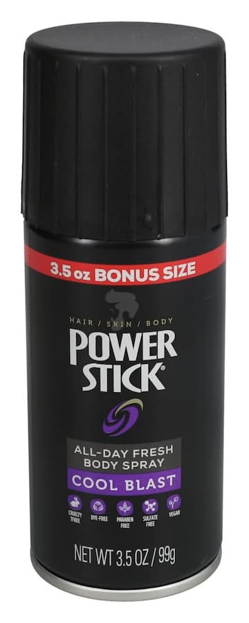 Power Stick Cool Blast Body Spray (3.5 oz)