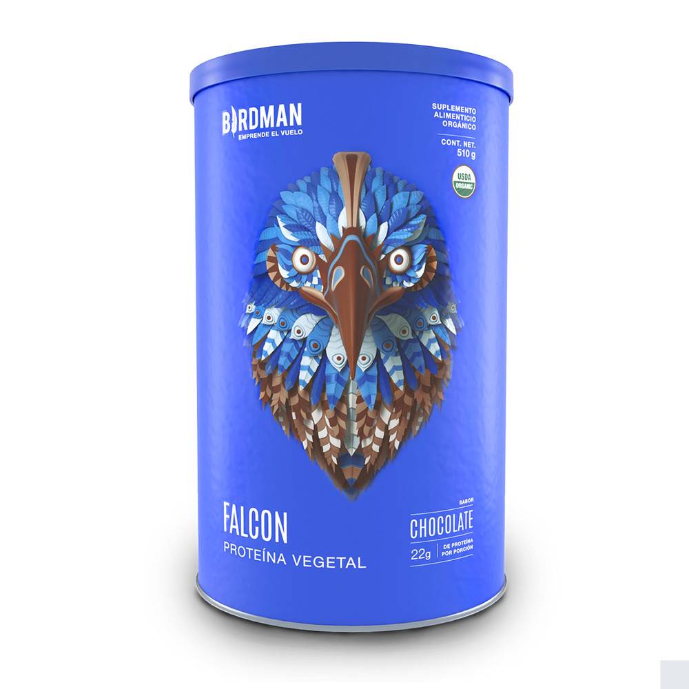 Birdman · Proteína vegetal falcon, chocolate (500 g)