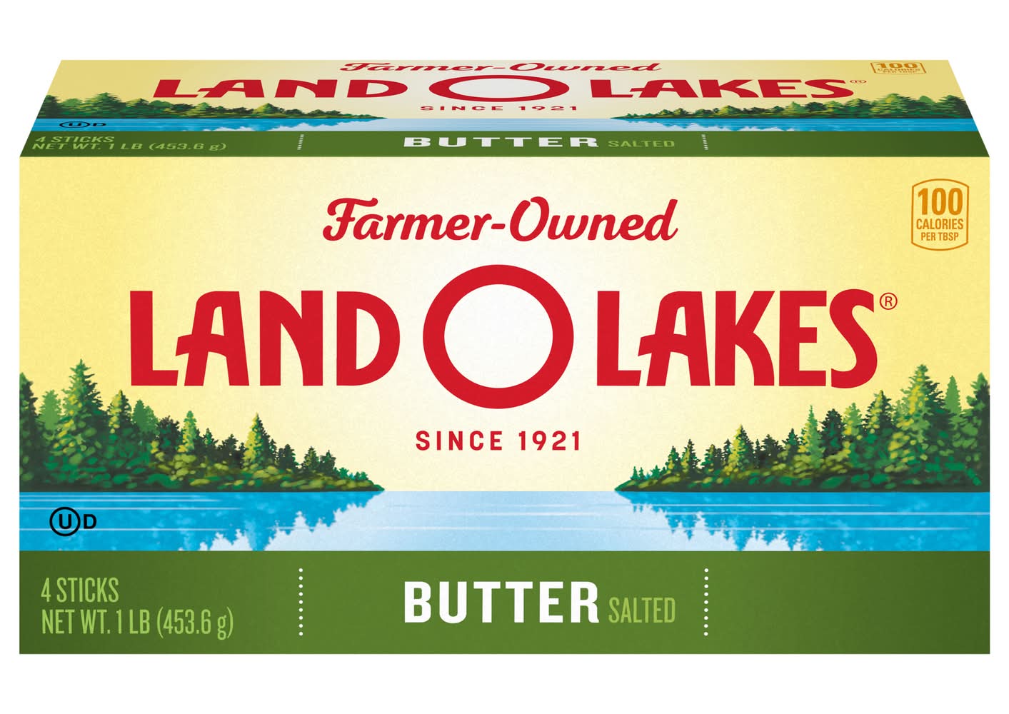 Land O'Lakes Butter Sticks, Salted (1 lbs, 4 ct)