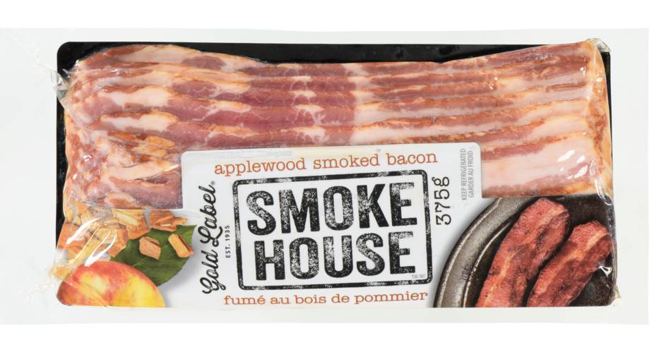 Gold Label Applewood Smoke House Bacon (375 g)