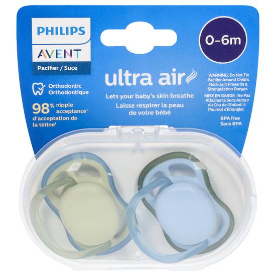 Philips Ultra Air 0-6m Ultra Air Orthodontic Pacifier